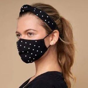 NWOT Lele Sadoughi Pearl Mask